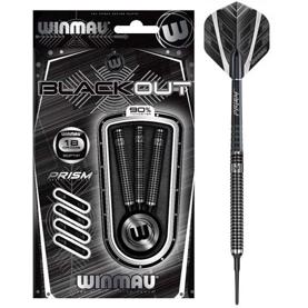 Blackout 90% NT softip dartpile fra Winmau - 16 gram