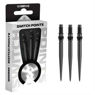 Winmau Switch Point smooth black