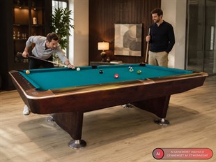 Søgaard PRO poolbillard BRUN