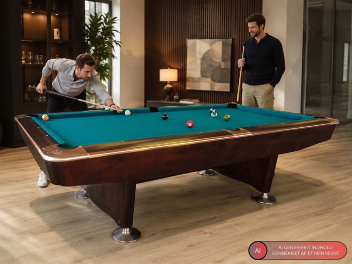 Søgaard PRO poolbillard BRUN