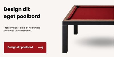 Design dit eget Pronto Vision poolbord
