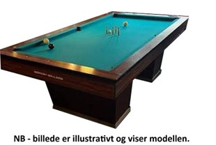 1/4 match Mørck keglebillard - BRUGT