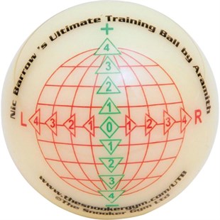 Nick Barrow Training Ball 52,4 mm + bog