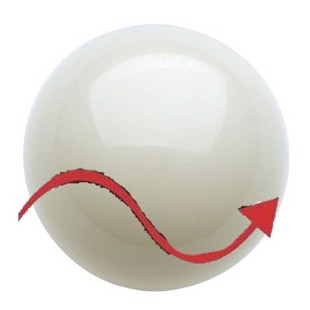 Crazy stødball 57,2 mm hvid