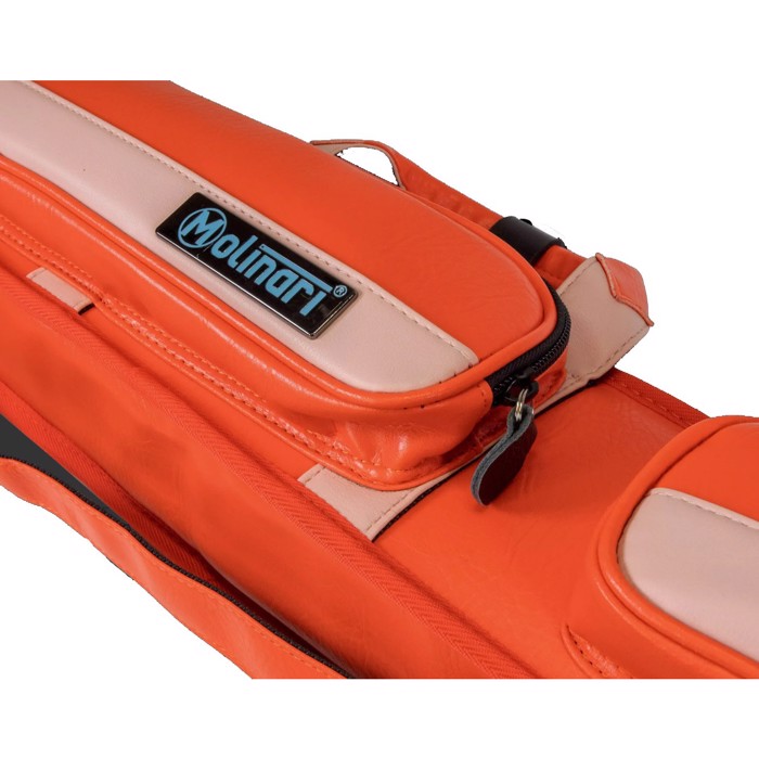 Molinari Retro 2x4 flat bag red orange / light pink