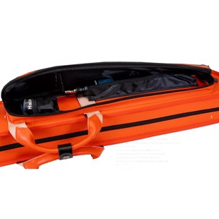 Molinari Retro 2x4 flat bag red orange / light pink