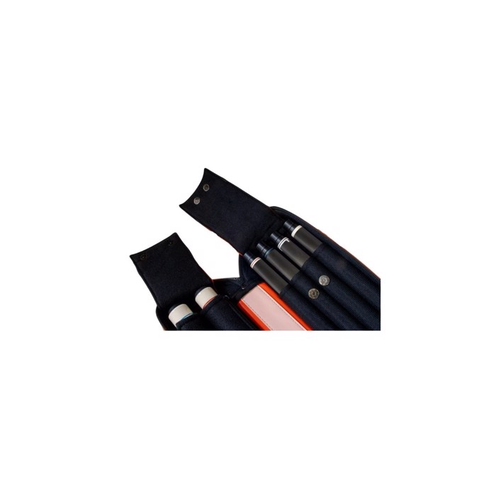 Molinari Retro 2x4 flat bag red orange / light pink