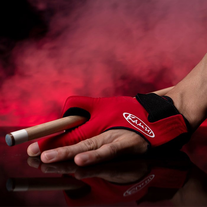 Kamui Quickdry handske, rød - til venstre hånd 