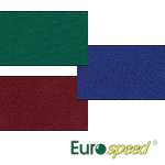 Poolklæde Eurospeed - i flere farver, grøn, lys grøn, kongeblå, bordeaux