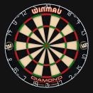 Winmau Diamond Plus Surround sæt - Diamond skive, surround & 2 sæt pile