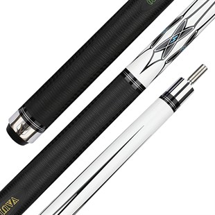 Vaula Pro Laser II 5-kegle kø, model 1 Hvid - 1 stk maple- + 1 stk fiberspids 