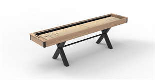Shuffleboard 9 ft Viking m/ top og lys - 2. sortering - INTRODUKTIONSPRIS