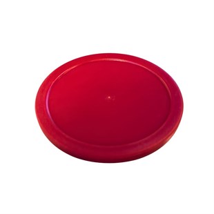 Air hockey puck, 75 mm Rød