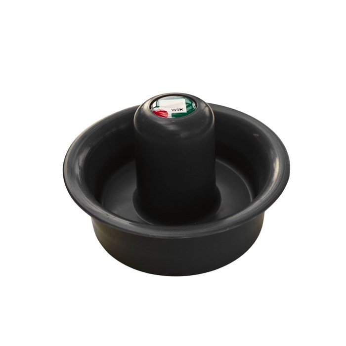 Twister håndtag (goalie), sort, Ø 10 cm