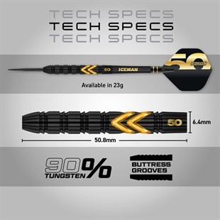 Gerwyn Price - 50 Year Player 90% NT 23 gr Limited edition box