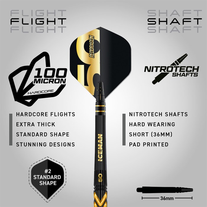 Gerwyn Price - 50 Year Player 90% NT 23 gr Limited edition box