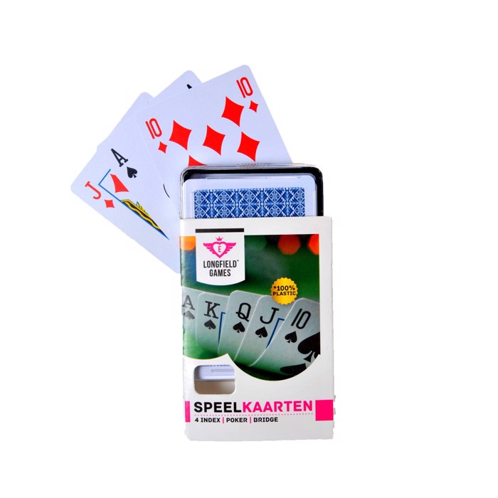 Spillekort Longfield 2 sæt til Bridge og Poker