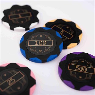 Pokerkuffert Black m/ 300 chips