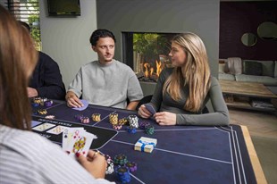 Pokerkuffert Black m/ 300 chips