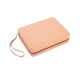 Backgammon rejsespil - Beige/Orange 9" 