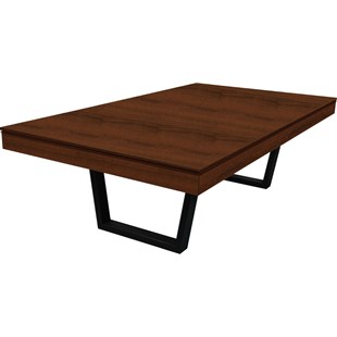 Harlem poolbord fra Buffalo - brun m/topplade