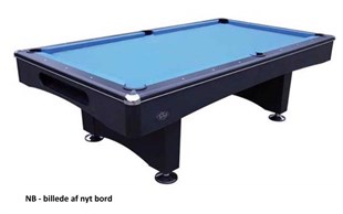 8 fods Bandit poolbillard - BRUGT