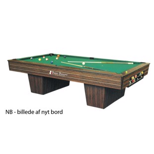 7 fods Copenhagen Super poolbillard - BRUGT