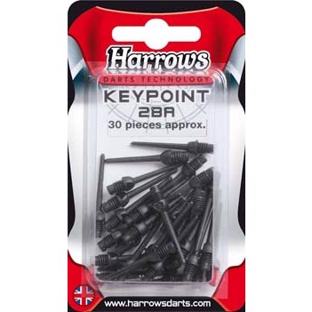 Harrows Softip  Keypoint spidser, 30 stk