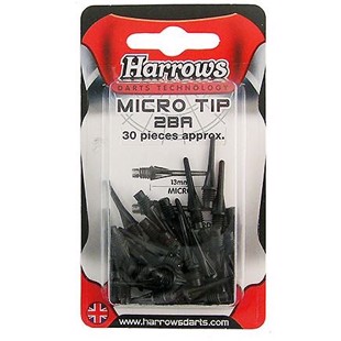 Harrows Softip Micro spidser, 30 stk.