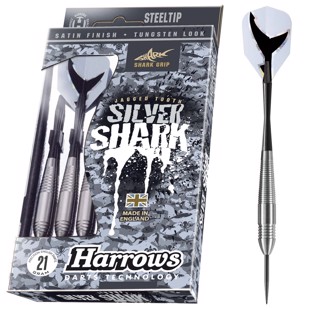Silver Shark steeltip dartpile