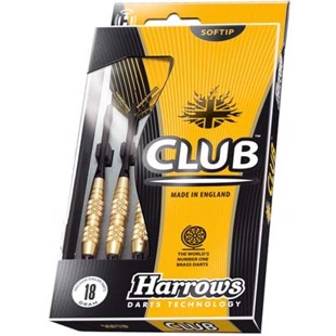 Club Brass softip dartpile fra Harrows