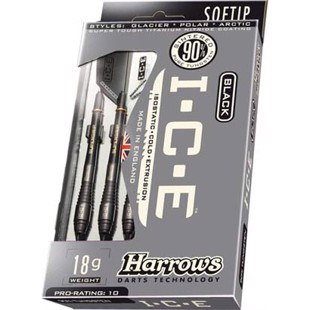  Black Ice 90% NT softip dartpile fra Harrows - 18 gram