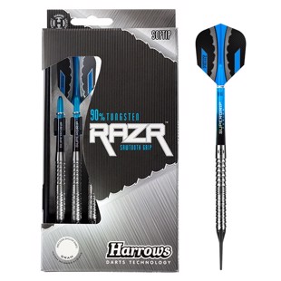 RAZR 90%NT softip darts fra Harrows 18 gram