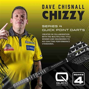 Chizzy 90% NT series 4 steeltip dartpile fra Harrows