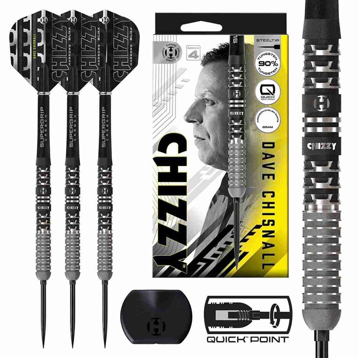 Chizzy 90% NT series 4 steeltip dartpile fra Harrows