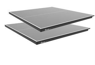 Bordtennisplader FLEXI 18 mm m/ net - 2 stk.