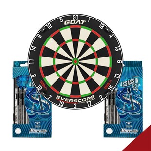 Dartsæt med tungstenspile