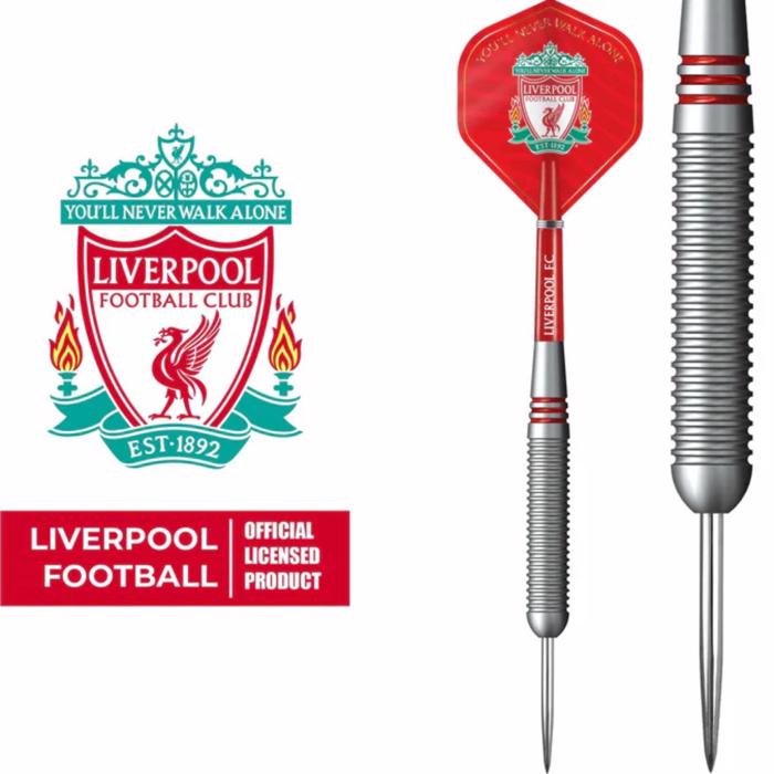 Liverpool FC brass steeltip dartpile - 22 gram