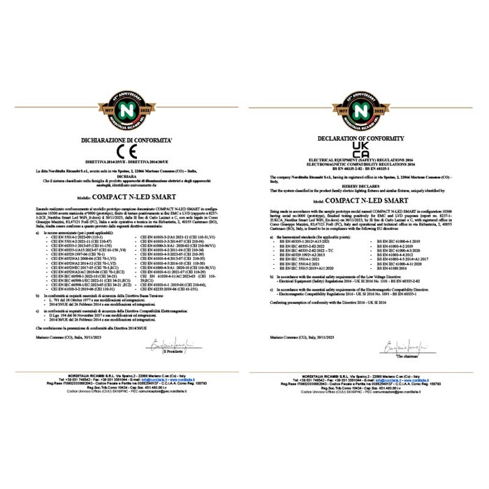 Longoni Smart N-LED lampe - 250 cm