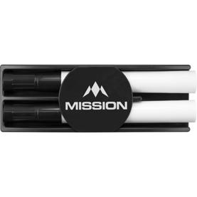 Mission whiteboard kit - 2 penne sort & renser