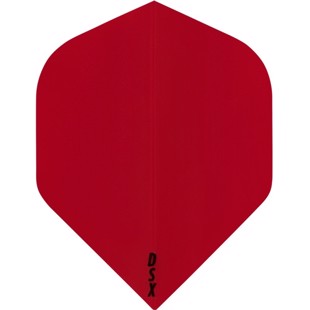 Designa dart flights no2 Standard i rød