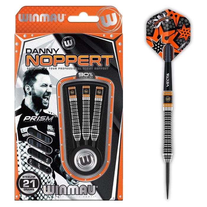 Danny Noppert Signature Edition 2.0 90 % NT steeltip dartpile fra Winmau