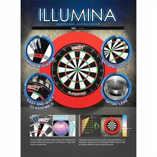 One80 ILLUMINA lyssystem til dartskive