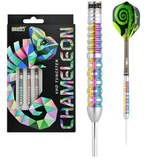 One80 Chameleon Zircon 90% NT Steeltip darts