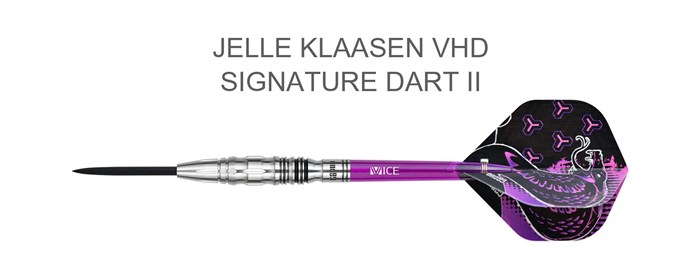 One80 Jelle Klaasen V2 VHD Steeltip darts