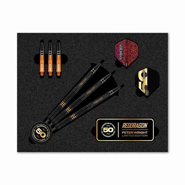 Peter Wright - 50 Years Player Edition 90% NT steeltip dartpile - 21 gram