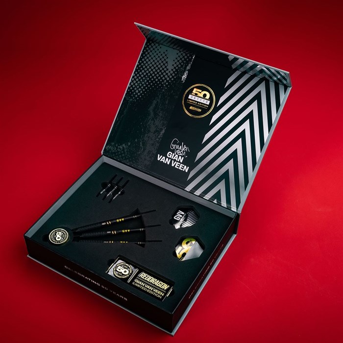  Gian Van Veen - 50 Years Player Edition 90% NT steeltip dartpile - 21 gram