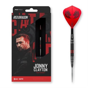 Jonny Clayton RD-PRO 90% NT steeltip dartpile fra Red Dragon