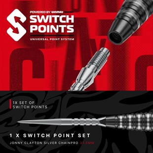 Jonny Clayton RD-PRO 90% NT steeltip dartpile fra Red Dragon