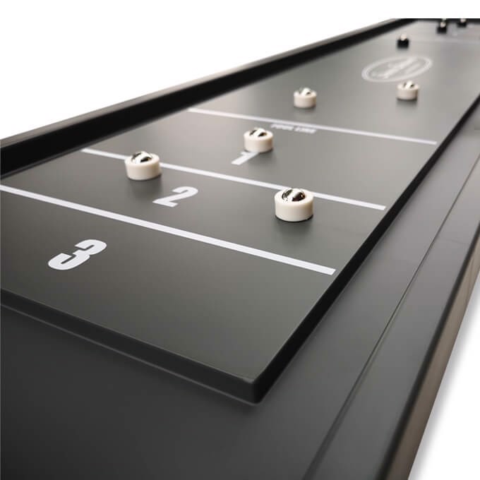 Søgaard shuffleboard i grå til spillet shuffleball
